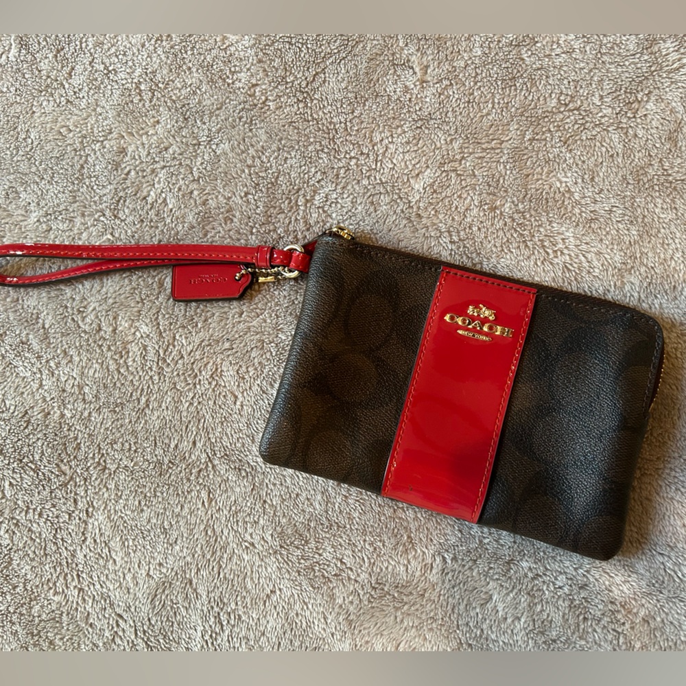 Small Coach Wristlet